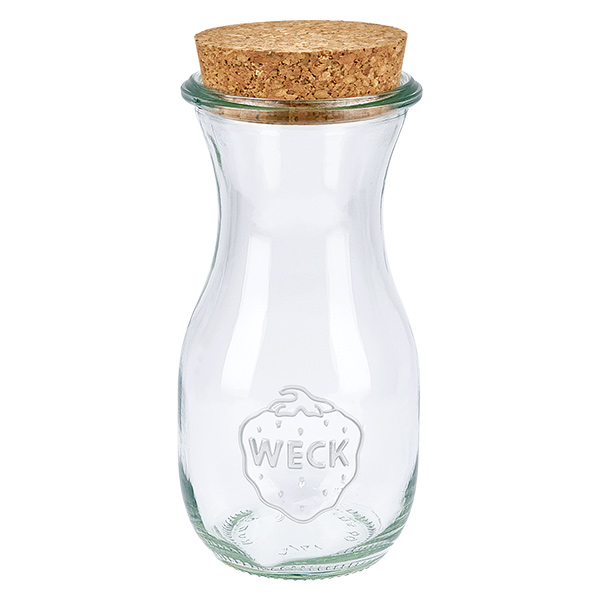 290ml Saftflasche WECK RR60 Mit Korken Natur Hier Kaufen