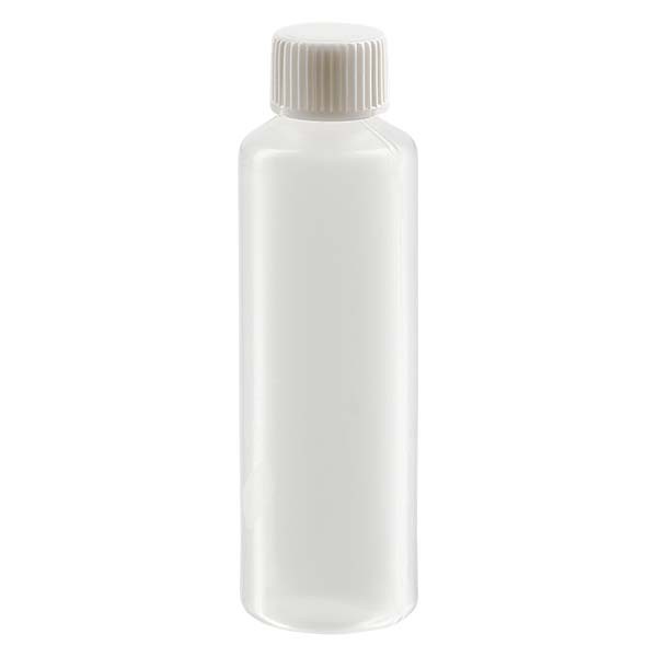 Probenflasche 12ml, hergestellt aus PE-LD, komplett