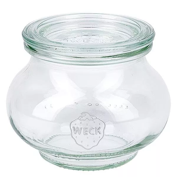 220ml Schmuckglas mit Glasdeckel WECK RR60