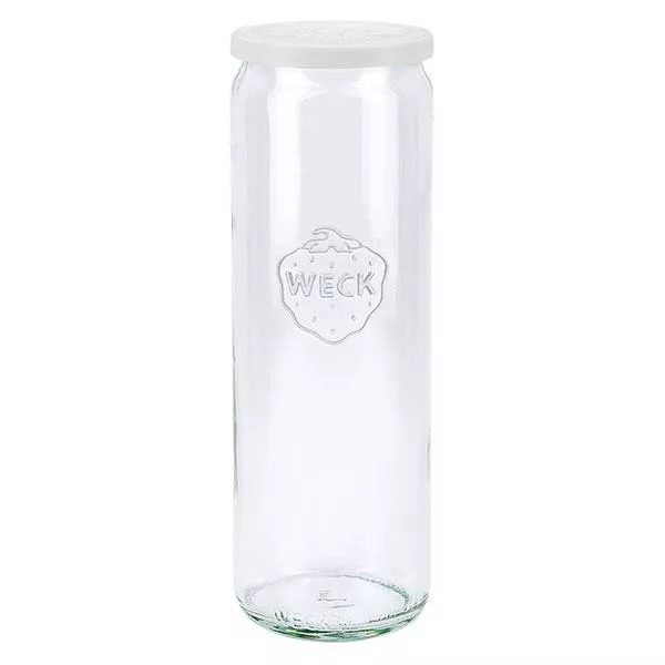 600ml Zylinderglas mit Frischedeckel WECK RR60