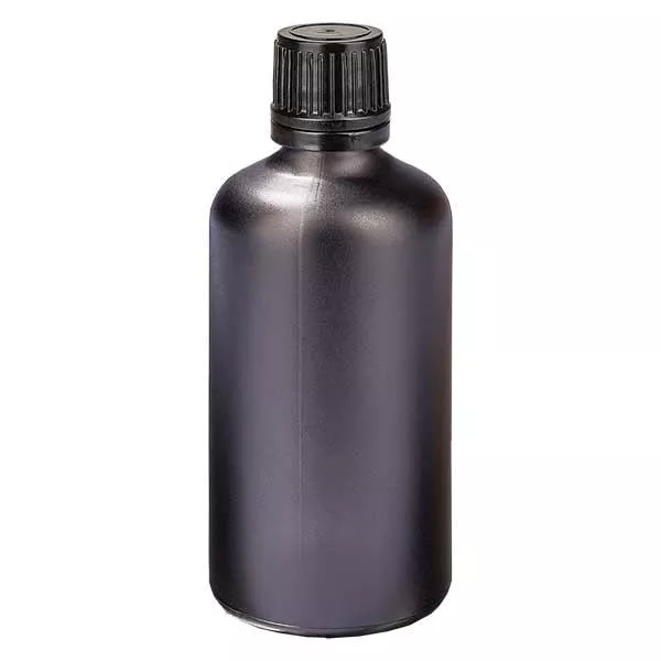 100ml Tropfflasche 1mm OV Black UT18/100