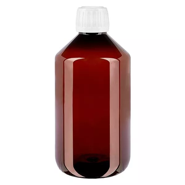 PET Flasche 500ml mit weissem Standard OV