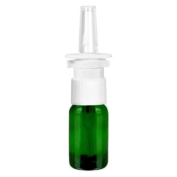 10ml Nasensprayflasche w./tr. STD GreenL. UT18/10