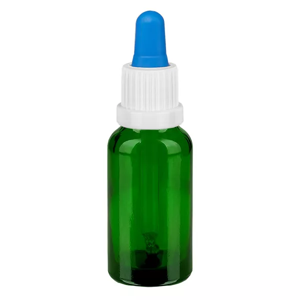 20ml Pipettenflasche weiss/blau OV GreenL. UT18/20