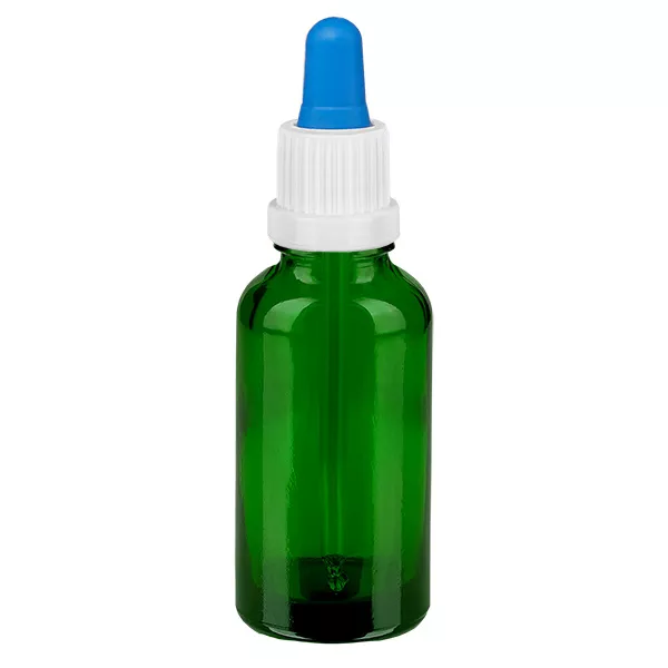 30ml Pipettenflasche weiss/blau OV GreenL. UT18/30