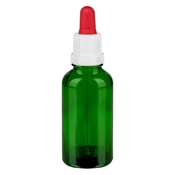 30ml Pipettenflasche weiss/rot OV GreenL. UT18/30