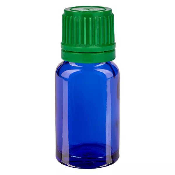 10ml Flasche 11mm SV grün OV BlueLine UT18/10