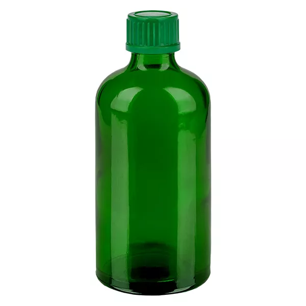 100ml Flasche 11mm SV grün STD GreenLine UT18/100