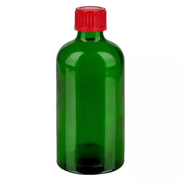 100ml Flasche 11mm SV rot STD GreenLine UT18/100