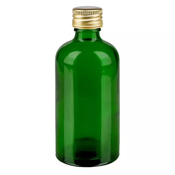 100ml Flasche 11mm SV Alu-Go. STD GreenL. UT18/100