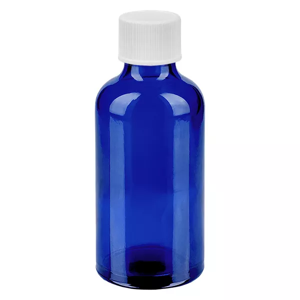 50ml Flasche 11mm SV weiss STD BlueLine UT18/50