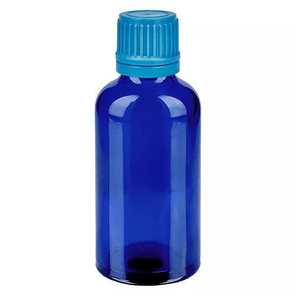 50ml Flasche 11mm SV blau OV BlueLine UT18/50