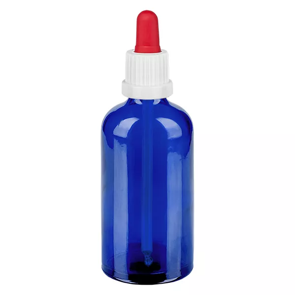 100ml Pipettenfl. weiss/rot OV BlueLine UT18/100