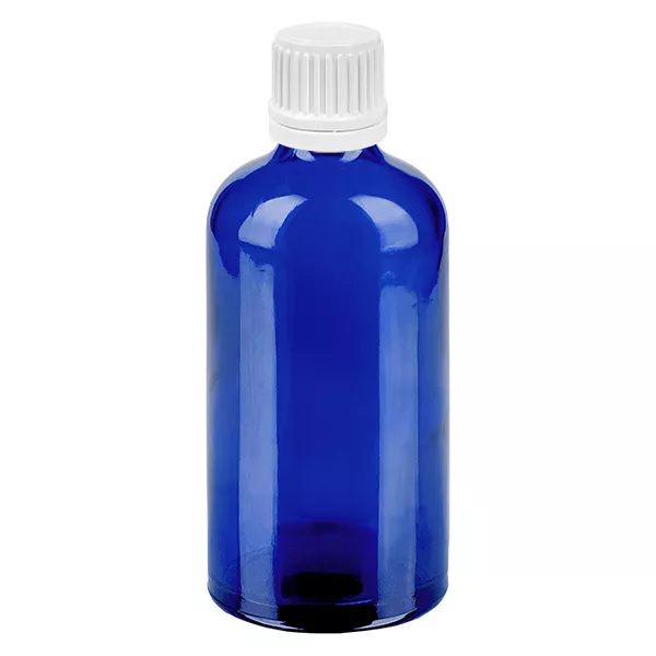 100ml Flasche 11mm SV weiss OV BlueLine UT18/100