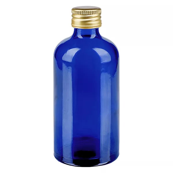 100ml Flasche 11mm SV Alu-Go. STD BlueL. UT18/100