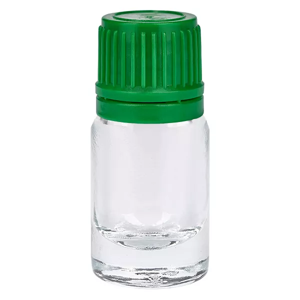 5ml Flasche 11mm SV grün OV ClearLine UT18/5