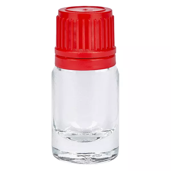 5ml Flasche 11mm SV rot OV ClearLine UT18/5