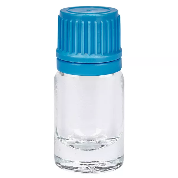 5ml Flasche 11mm SV blau OV ClearLine UT18/5