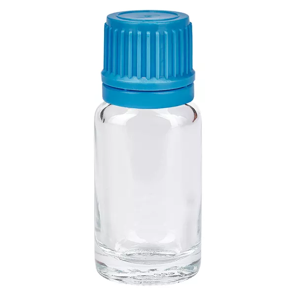 10ml Flasche 11mm SV blau OV ClearLine UT18/10