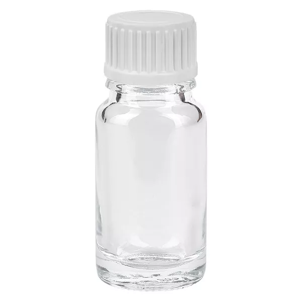 10ml (Globul)Flasche 3mm GR w. STD ClearL. UT18/10