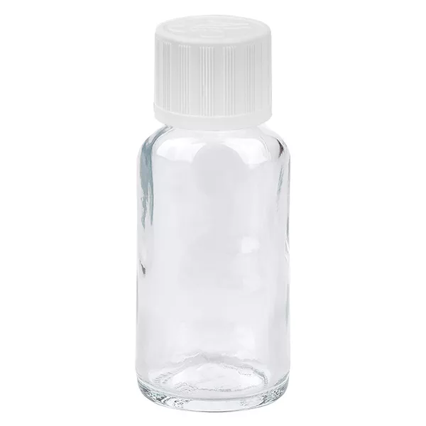 20ml Flasche 11mm SV weiss OV ClearLine UT18/20