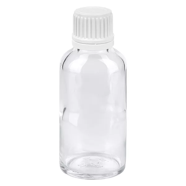 30ml Flasche 11mm SV weiss OV ClearLine UT18/30