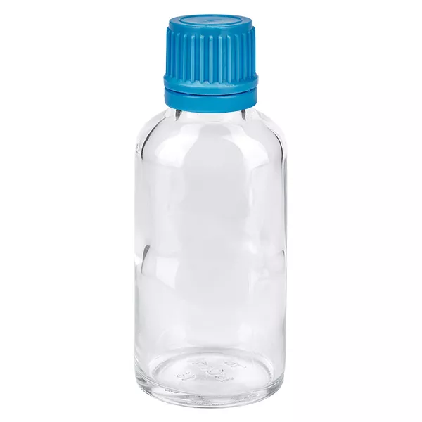 30ml Flasche 11mm SV blau OV ClearLine UT18/30