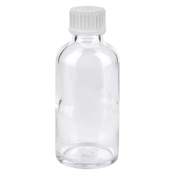 50ml (Globul)Flasche 3mm GR w. STD ClearL. UT18/50