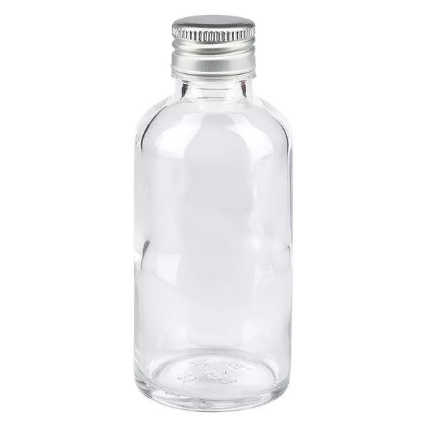 50ml Flasche 11mm SV Alu-Silber STD ClearL.UT18/50