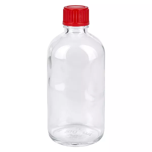 100ml Flasche 11mm SV rot STD ClearLine UT18/100