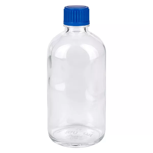 100ml Flasche 11mm SV blau STD ClearLine UT18/100