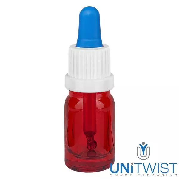 5ml Pipettenflasche weiss/blau OV RedLine UT18/5