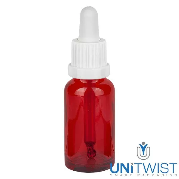 20ml Pipettenflasche weiss OV RedLine UT18/20