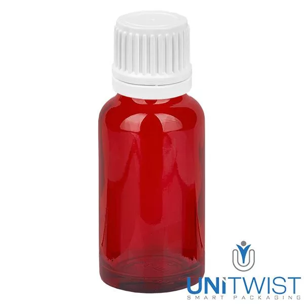 20ml Flasche 11mm SV weiss OV RedLine UT18/20