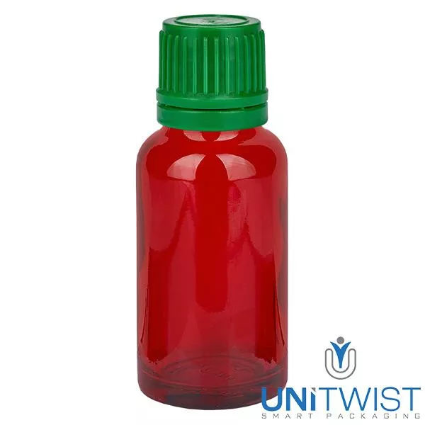 20ml Flasche 11mm SV grün OV RedLine UT18/20