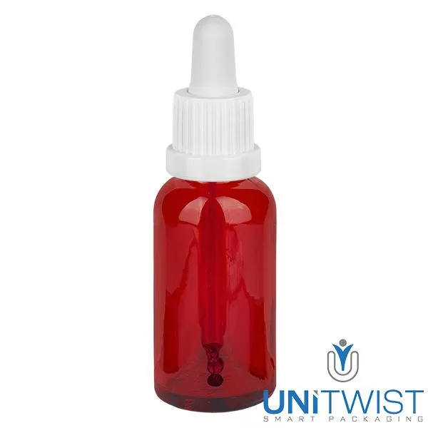 30ml Pipettenflasche weiss OV RedLine UT18/30