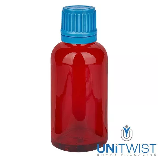 30ml Flasche 11mm SV blau OV RedLine UT18/30