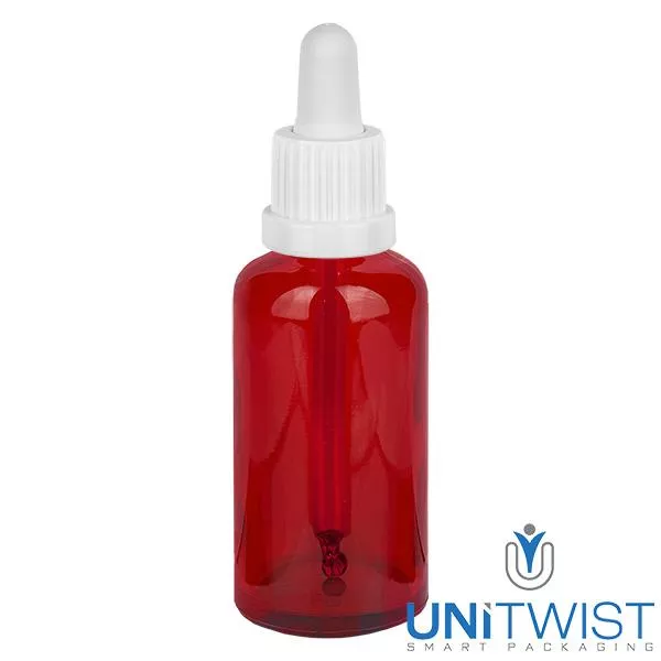 50ml Pipettenflasche weiss OV RedLine UT18/50