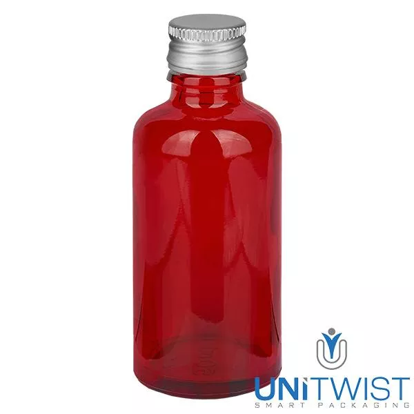 50ml Flasche 11mm SV Alu-Silb. STD RedLine UT18/50