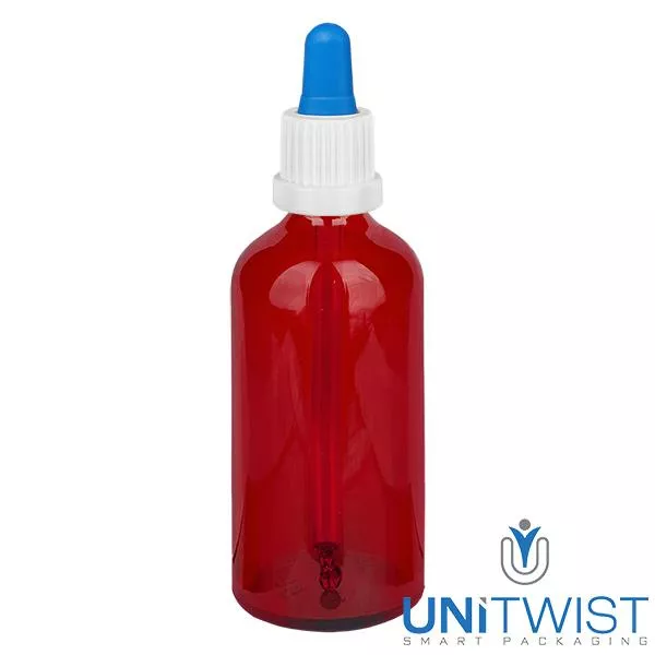 100ml Pipettenfl. weiss/blau OV RedLine UT18/100