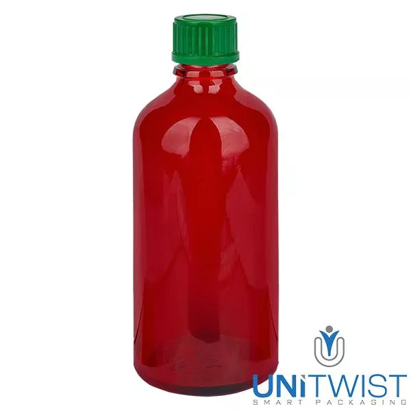 100ml Flasche 11mm SV grün STD RedLine UT18/100