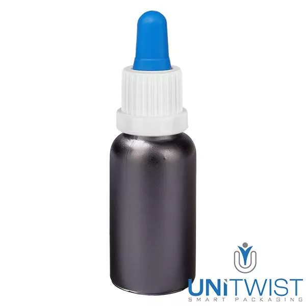 20ml Pipettenfl. weiss/blau OV BlackLine UT18/20