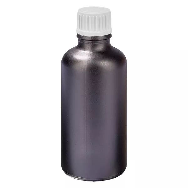 50ml (Globul)Flasche 3mm GR w. STD BlackL. UT18/50