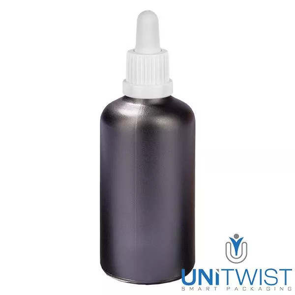 100ml Pipettenflasche weiss OV BlackLine UT18/100