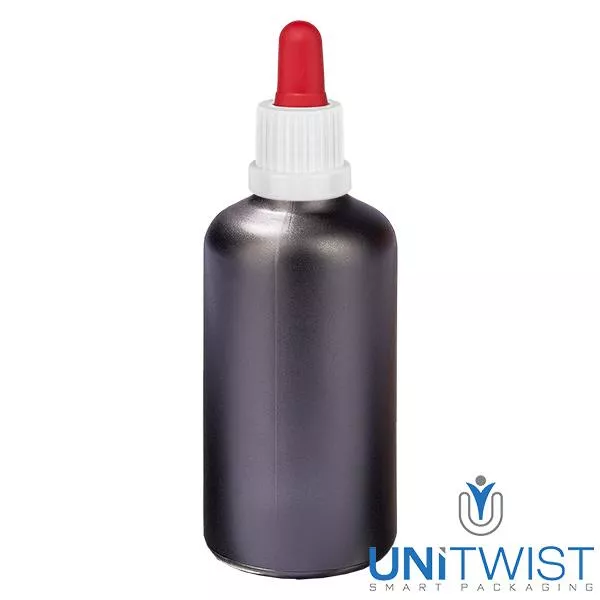 100ml Pipettenfla. weiss/rot OV BlackLine UT18/100