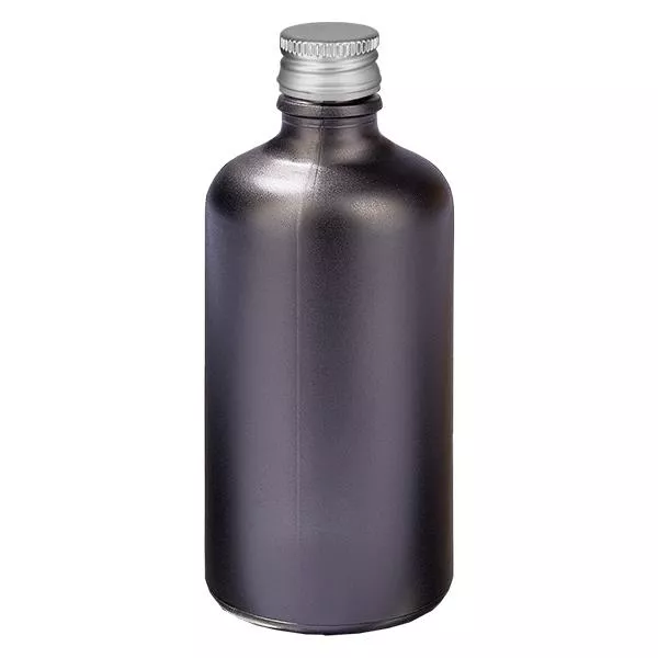 100ml Flasche 11mm SV Alu-Sil STD BlackL. UT18/100