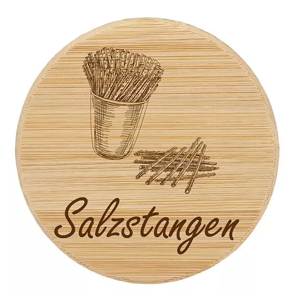 Holzdeckel "Salzstangen" für WECK RR100