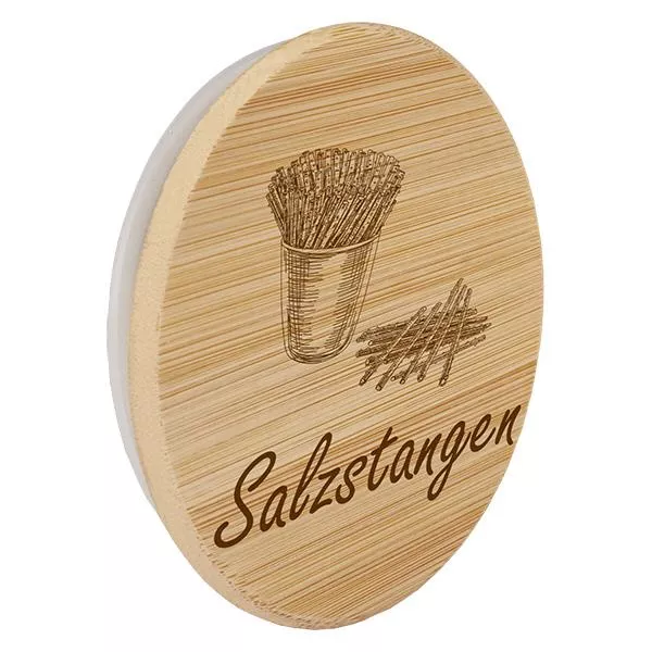 Holzdeckel "Salzstangen" für WECK RR100