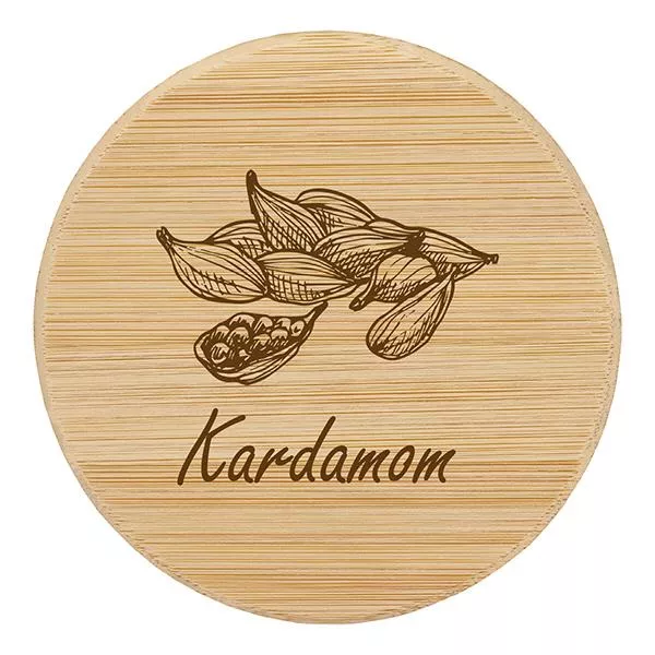 Holzdeckel "Kardamom" für WECK RR60