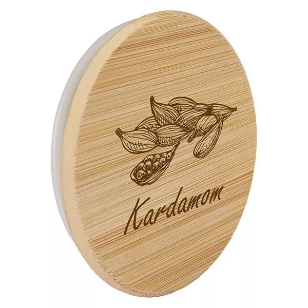 Holzdeckel "Kardamom" für WECK RR60